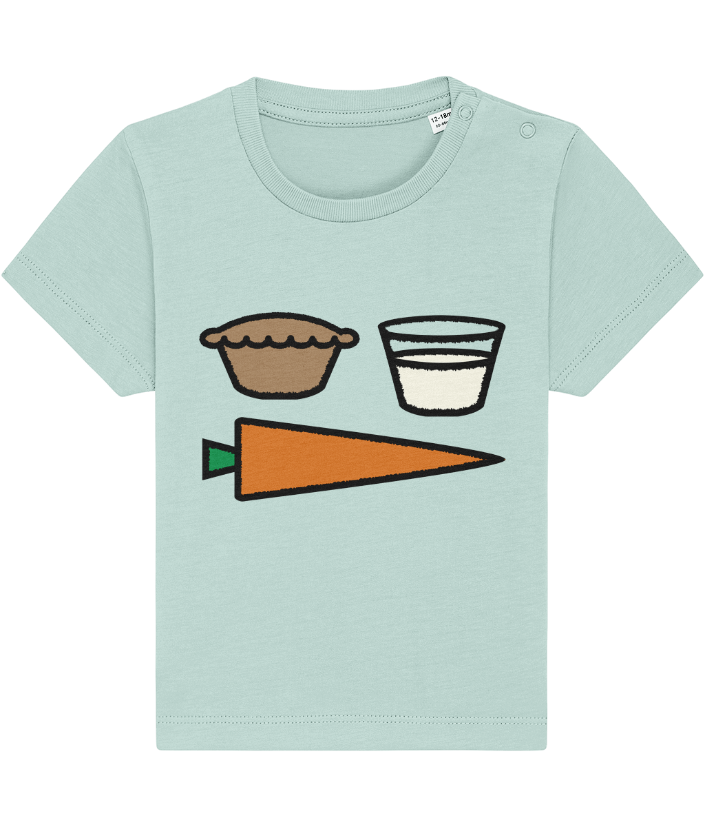 Christmas Shapes: Conical - Baby-Toddler T-shirt