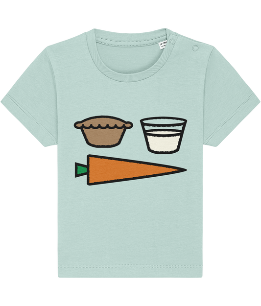 Christmas Shapes: Conical - Baby-Toddler T-shirt