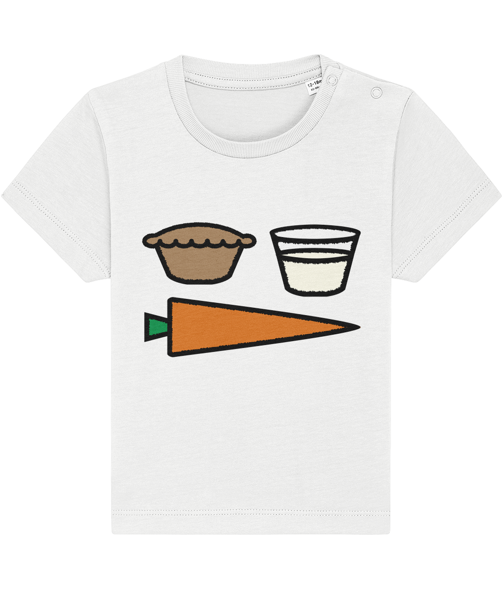 Christmas Shapes: Conical - Baby-Toddler T-shirt