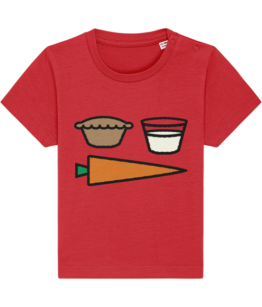 Christmas Shapes: Conical - Baby-Toddler T-shirt