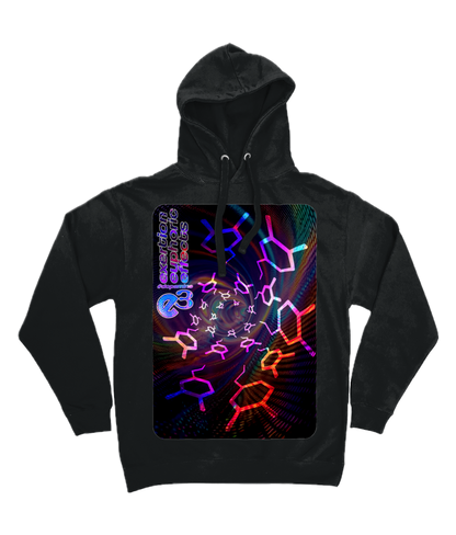 e3 dopamine rush Adults Mega-Print Hoodie