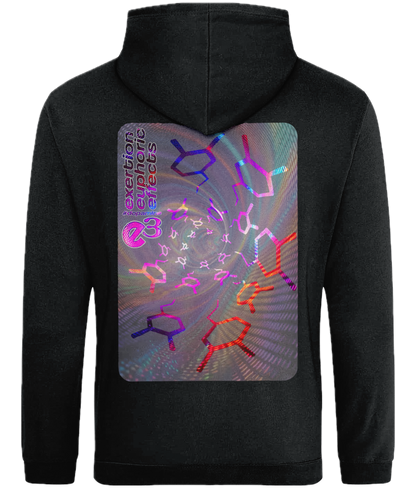 e3 dopamine rush Adults Back Print Hoodie