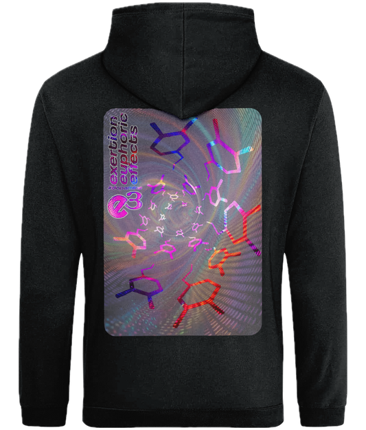 e3 dopamine rush Adults Back Print Hoodie