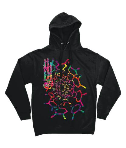 e3 dopamine spiral Adults Mega-Print Hoodie