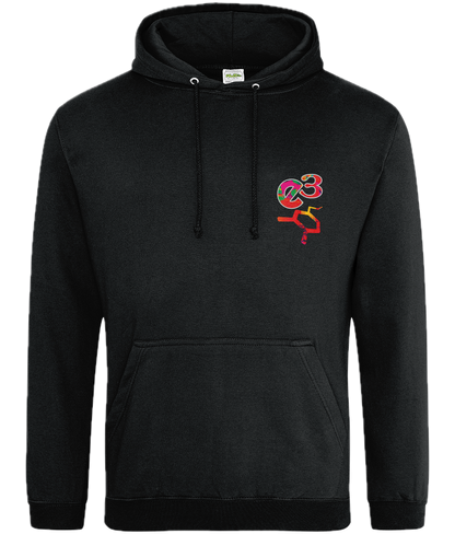 e3 dopamine spiral Adults Back Print Hoodie