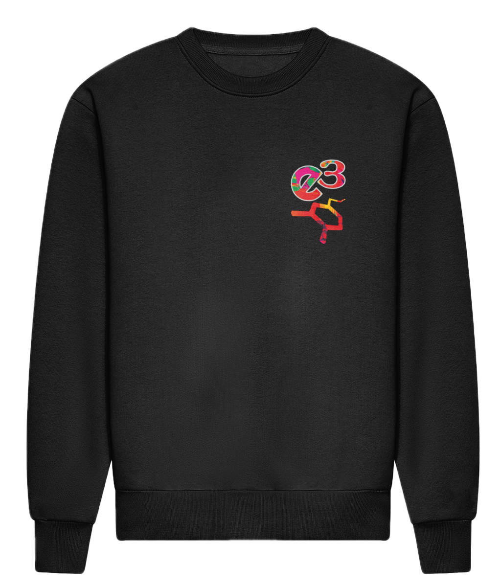 e3 dopamine spiral Adults Luxury Sweatshirt