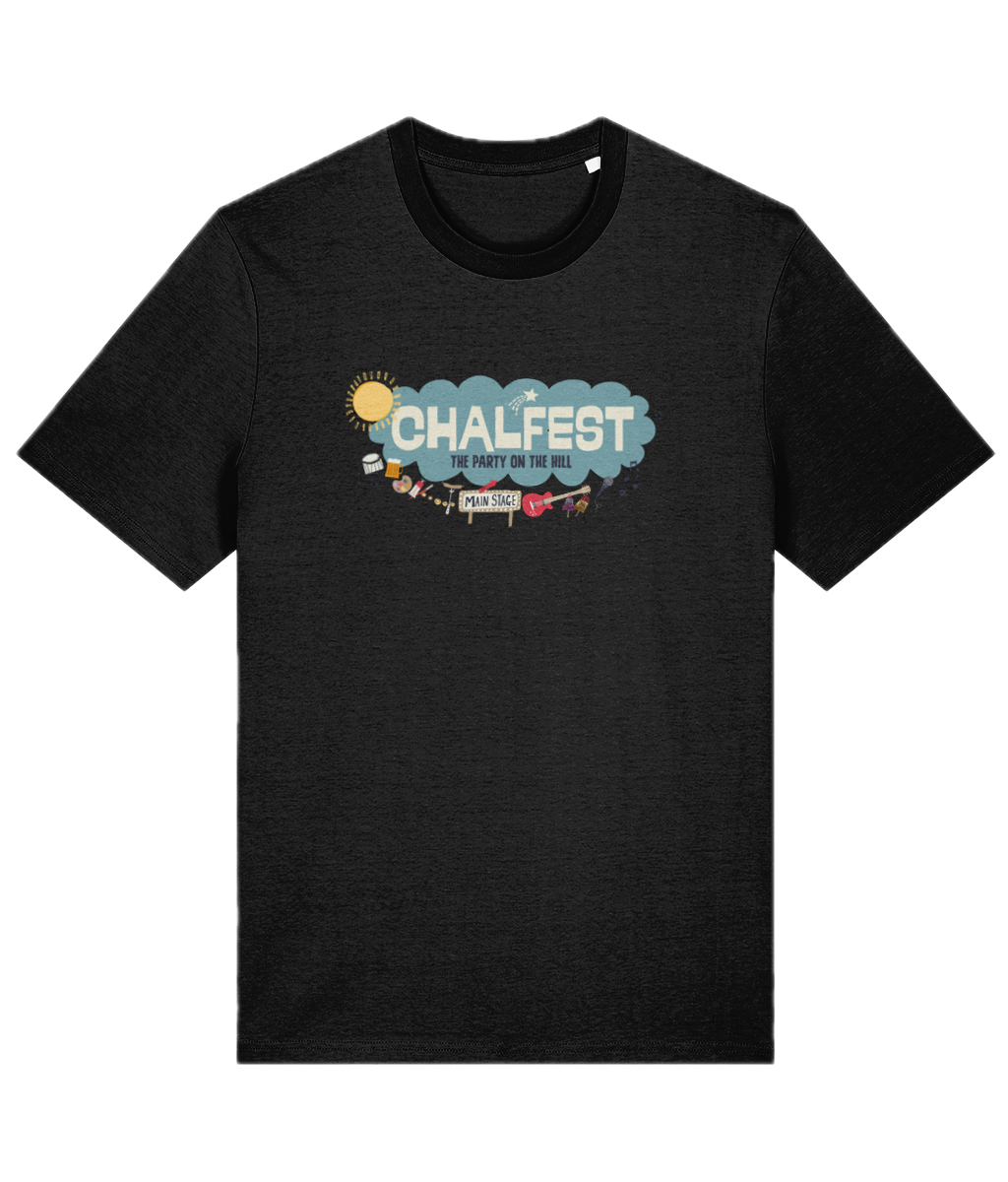 Chalfest '26: Classic Line up - Organic Unisex T-shirt