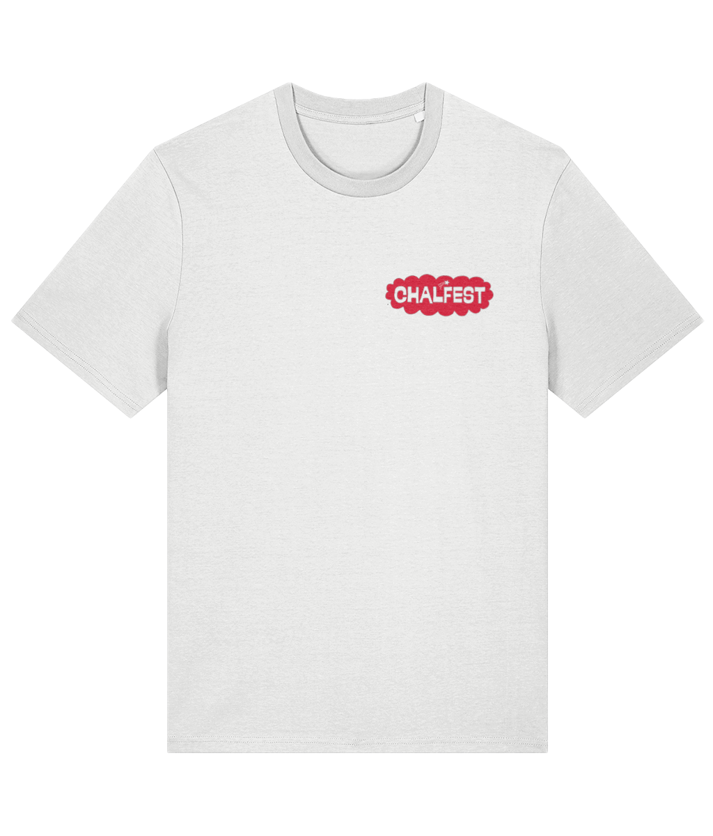 Chalfest '26: Classic Map - Organic Unisex T-shirt
