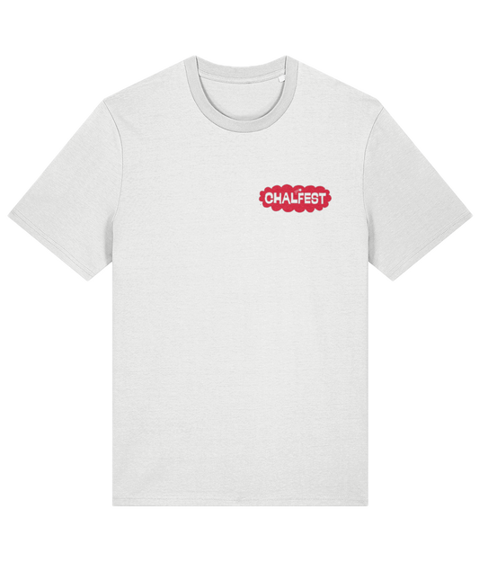 Chalfest '26: Classic Map - Organic Unisex T-shirt