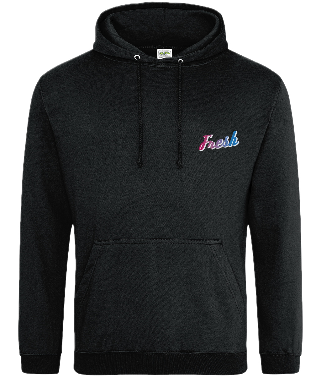 Fresh Ski Festival Adults Back Print Hoodie