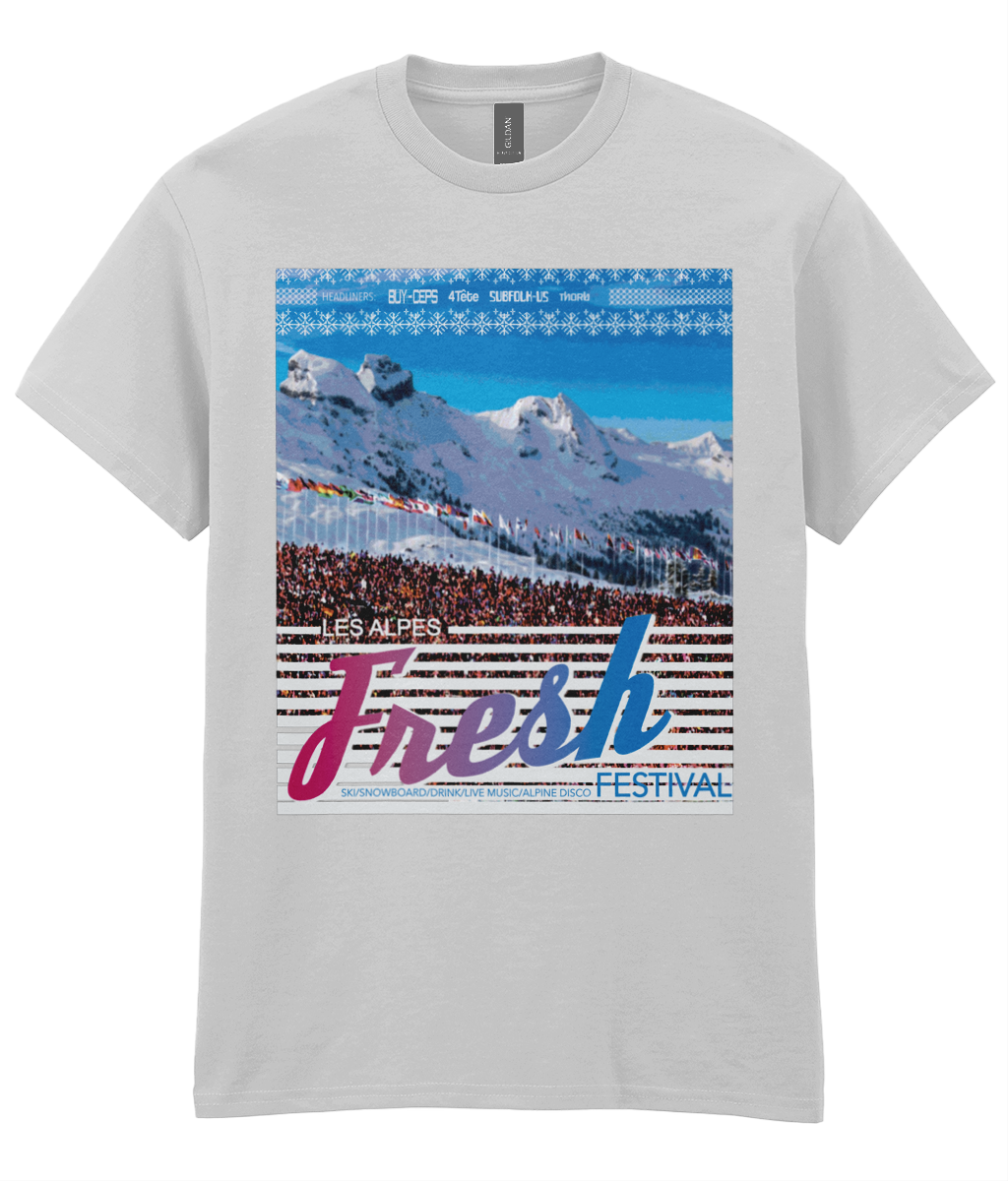 Fresh Ski Festival - Adults T-shirt