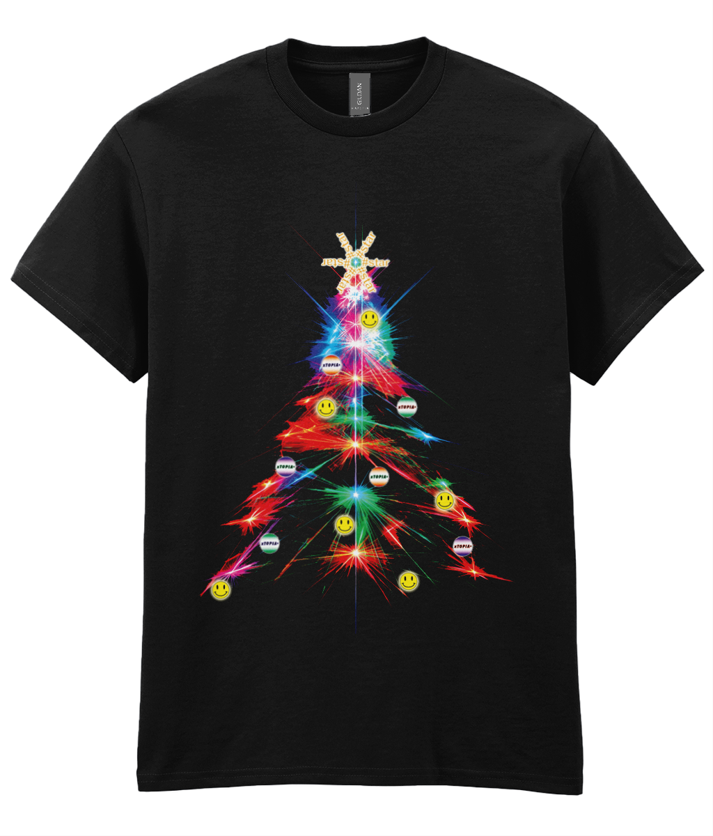 Rave Laser Tree - Adults T-shirt