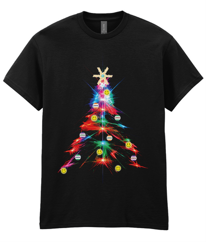Rave Laser Tree - Adults T-shirt
