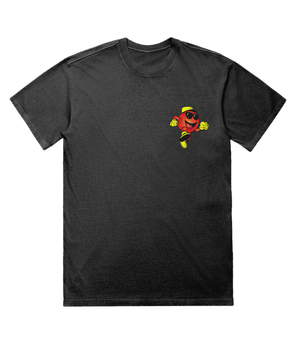 Mr Neon Acid-Washed Oversize Lux T-shirt