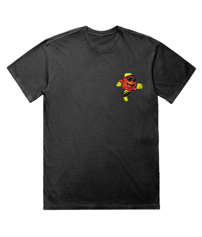Mr Neon Acid-Washed Oversize Lux T-shirt