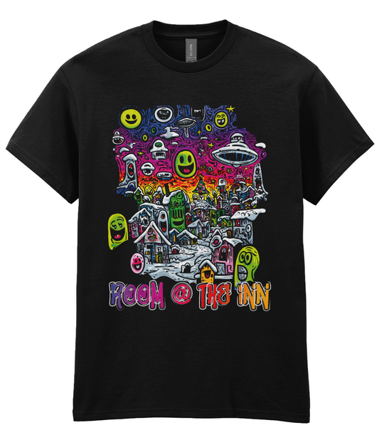 Graffiti Doodle Town Scene - Child's T-shirt