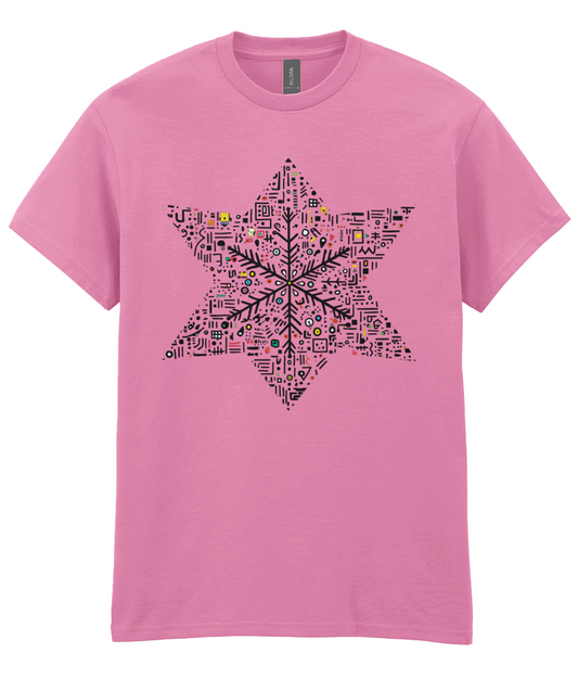 Doodle-land: Snowflake - Adults T-shirt