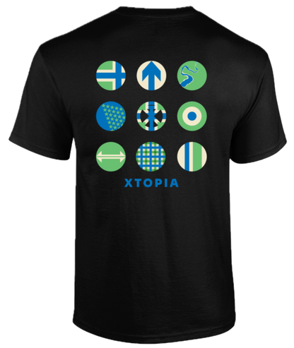 HX Gloucs Retro Monochrome Unisex T-shirt
