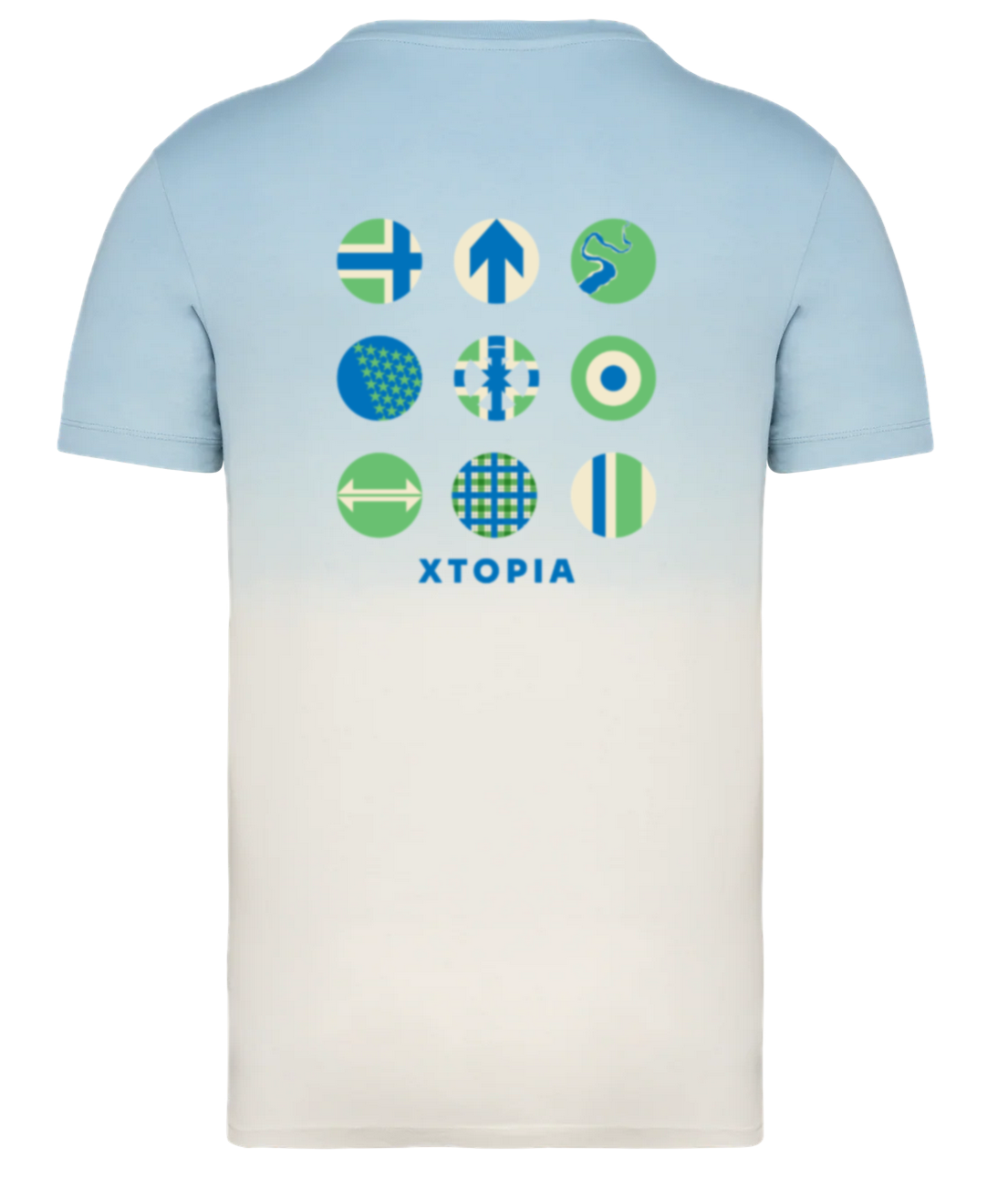 HX Gloucs Retro Dip-Dye Unisex T-shirt