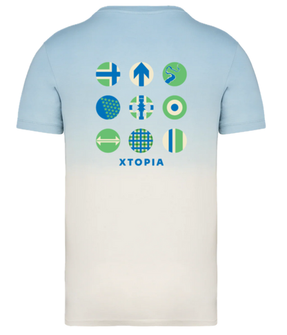 HX Gloucs Retro Dip-Dye Unisex T-shirt
