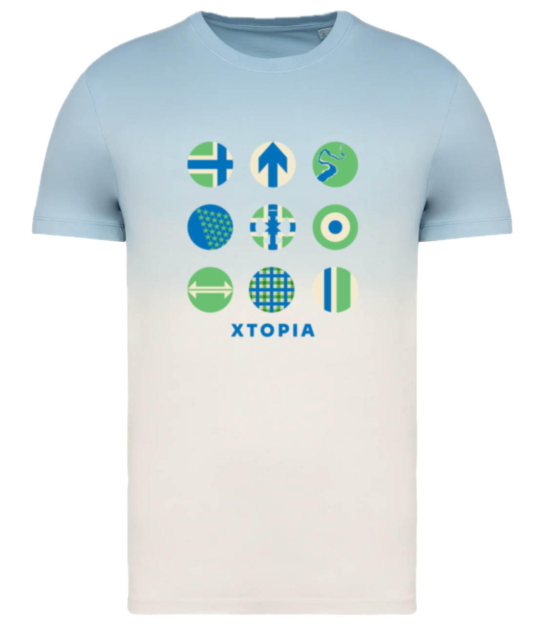 HX Gloucs Retro Dip-Dye Unisex T-shirt