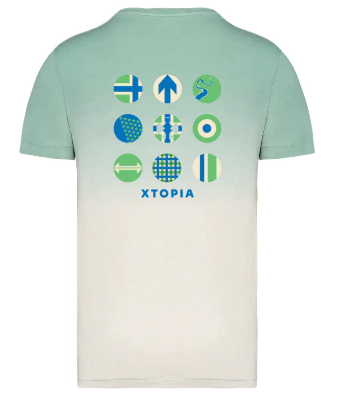 HX Gloucs Retro Dip-Dye Unisex T-shirt
