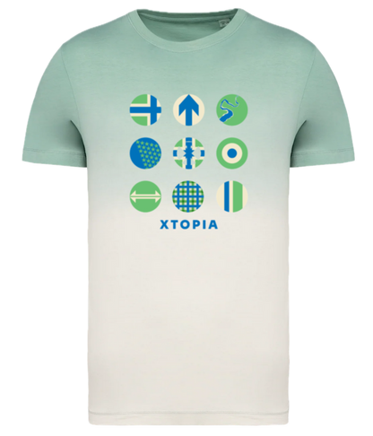 HX Gloucs Retro Dip-Dye Unisex T-shirt