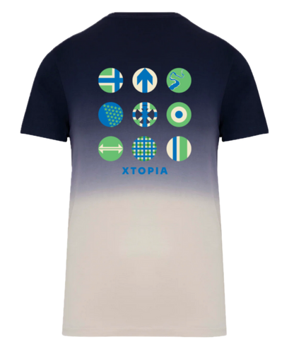 HX Gloucs Retro Dip-Dye Unisex T-shirt