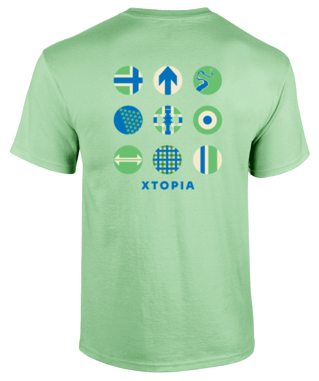 HX Gloucs Retro Mint Unisex T-shirt