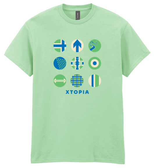HX Gloucs Retro Mint Unisex T-shirt