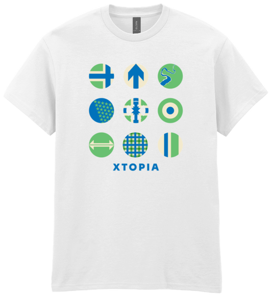 HX Gloucs Retro Monochrome Unisex T-shirt