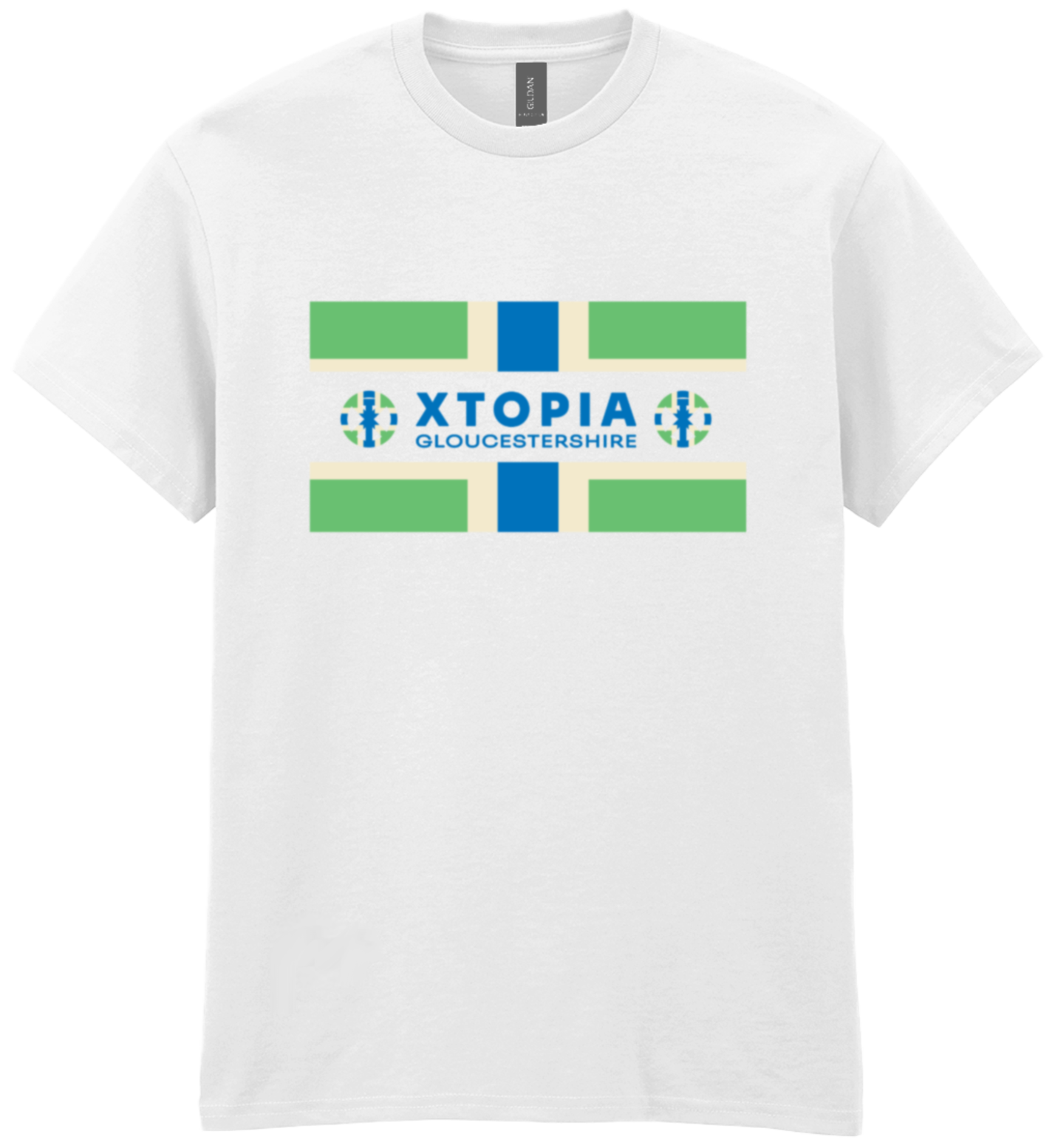 HX Gloucestershire Monochrome Unisex T-shirt