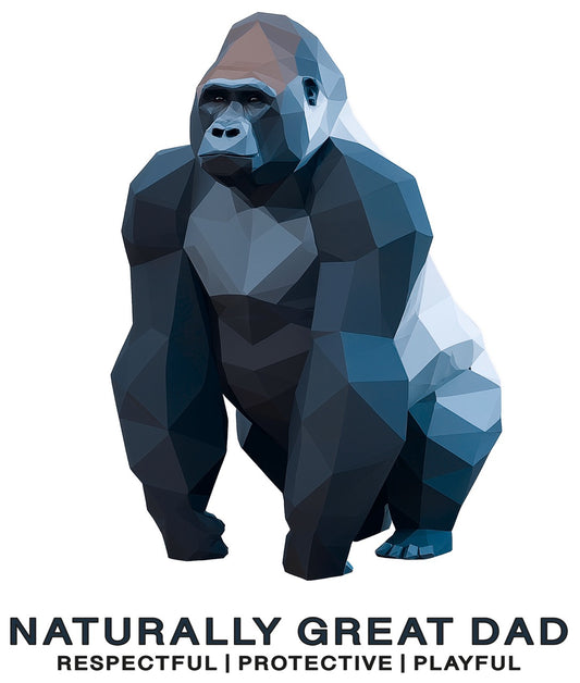Gorilla Dad 1 - Adult T-shirt
