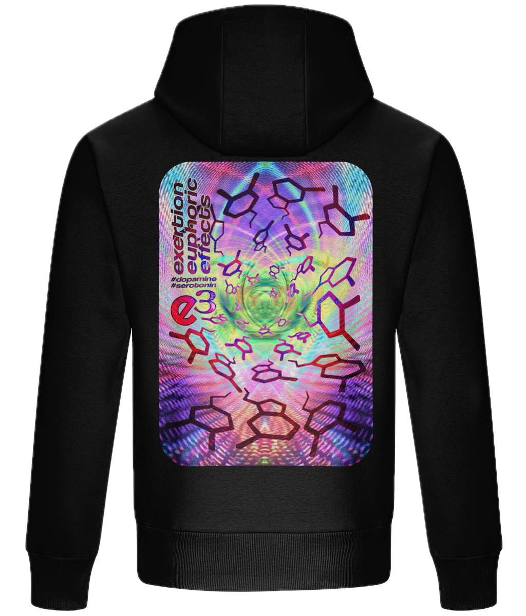 e3 happy mix Adults Luxury Hoodie
