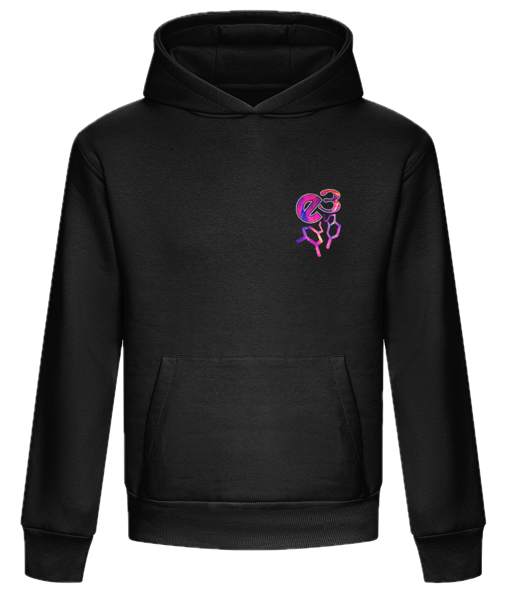 e3 happy mix Adults Luxury Hoodie