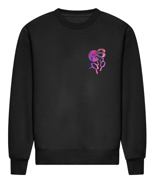 e3 happy mix Adults Luxury Sweatshirt