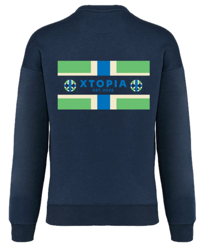 HX Gloucestershire - Adults Navy Lux Sweatshirt