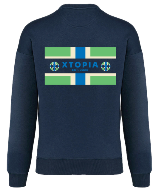 HX Gloucestershire - Adults Navy Lux Sweatshirt