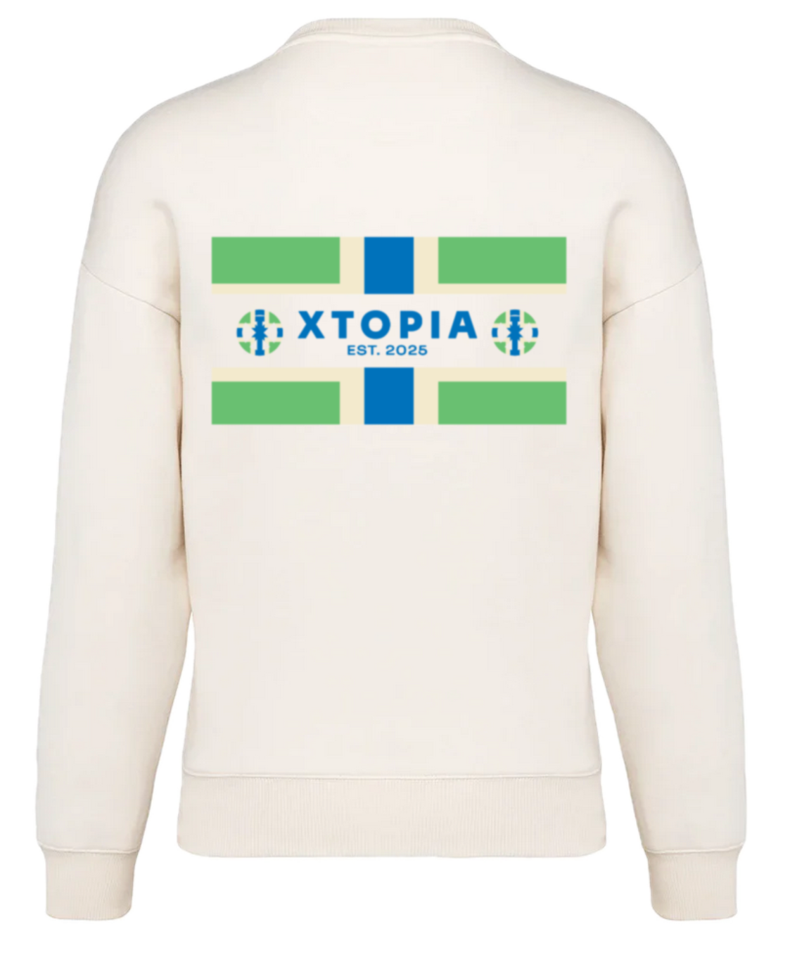 HX Gloucestershire - Adults Off White Lux Sweatshirt