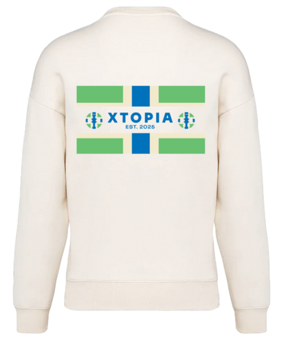 HX Gloucestershire - Adults Off White Lux Sweatshirt