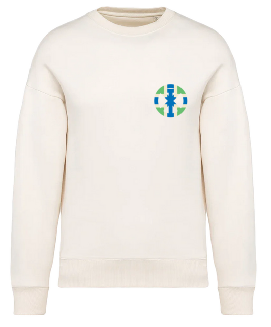 HX Gloucestershire - Adults Off White Lux Sweatshirt