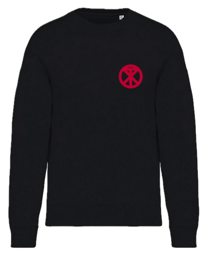 HX Nonesuch Red - Adults Black Lux Sweatshirt