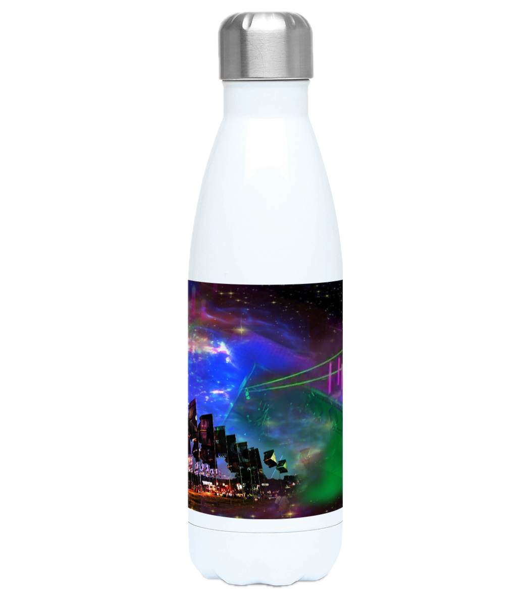 Festival-pro Double-walled Stainless Steel 500ml Water Bottle