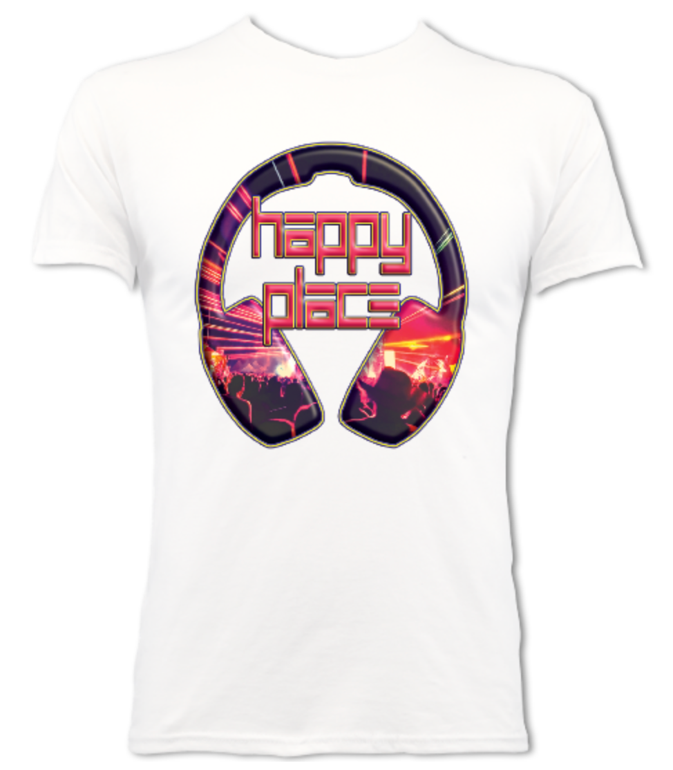 Happy Place Red - Adults T-shirt