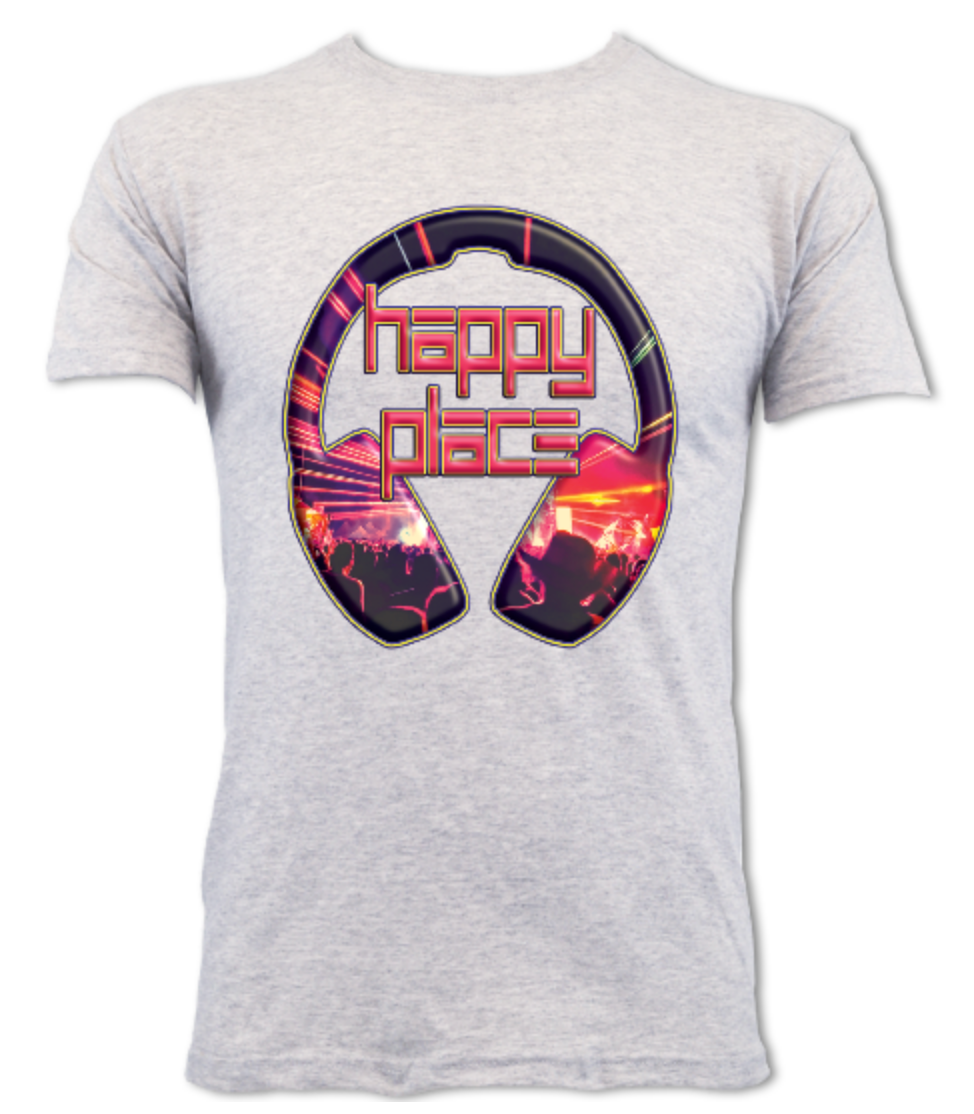 Happy Place Red - Adults T-shirt