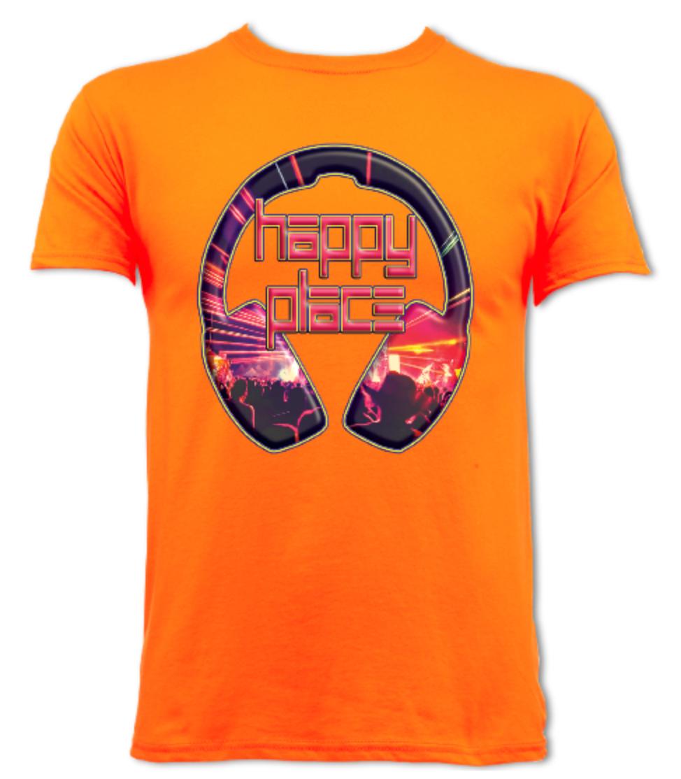 Happy Place Red - Adults T-shirt