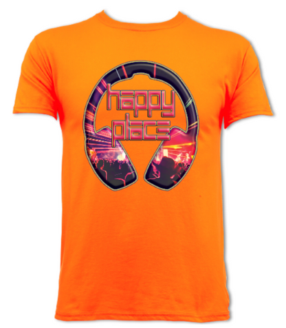 Happy Place Red - Adults T-shirt
