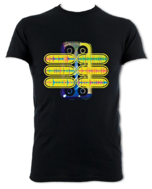 Breaks in Sunny Yellow Adults T-shirt