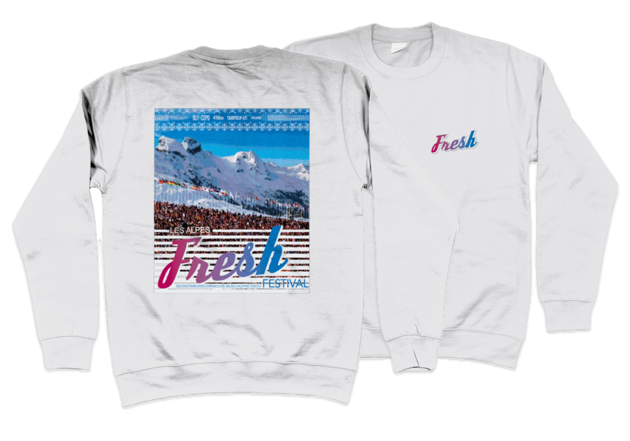 Fresh Ski Festival - Adults Sweatshirt