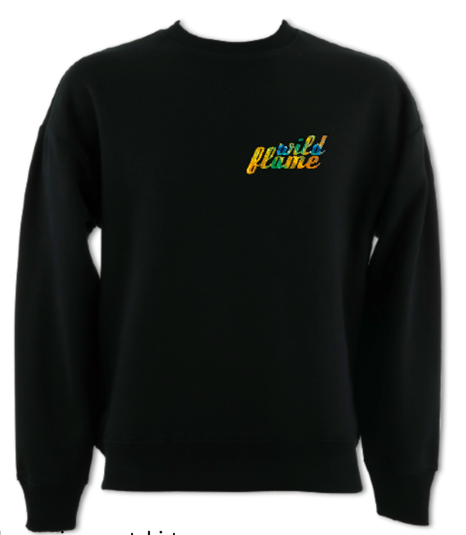 Wild Flame Lynx - Adults Luxury Sweatshirt